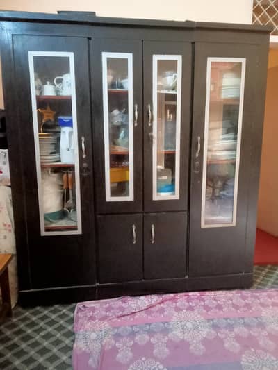 Large Size full Bed room set with divider available for sale