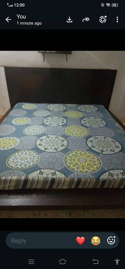 king size bed for sell urgently