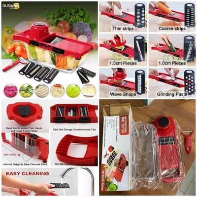 10 in 1 Mandoline Slicer Fruit Vegetable Peeler Slicer