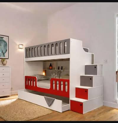 Bunk bed | Kid wooden bunker bed | Baby bed | Double bed | Triple bed