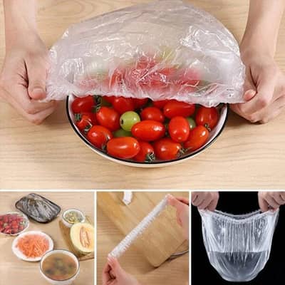 100 pcs Food Cover Stretchable Food Cover