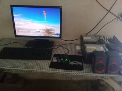 PC Only Desktop for sale all spsificatin you see and bay ok thankas