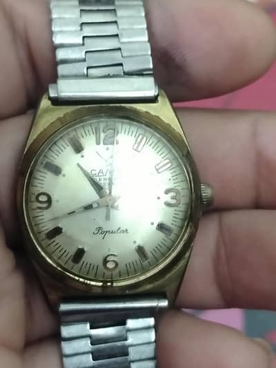03168720684 Antique Camy Swiss made vintage watch Macron Case