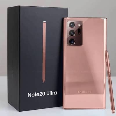 Samsung Mobile Note 20 Ultra pta approved 12/256gb 0342+9704+074