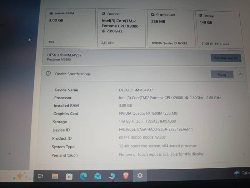 laptop core i2 0