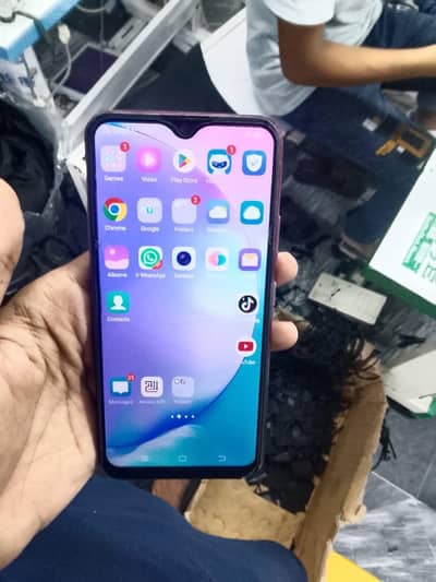 Vivo Y17 8 256 non pta sing sim patch panl change finger of