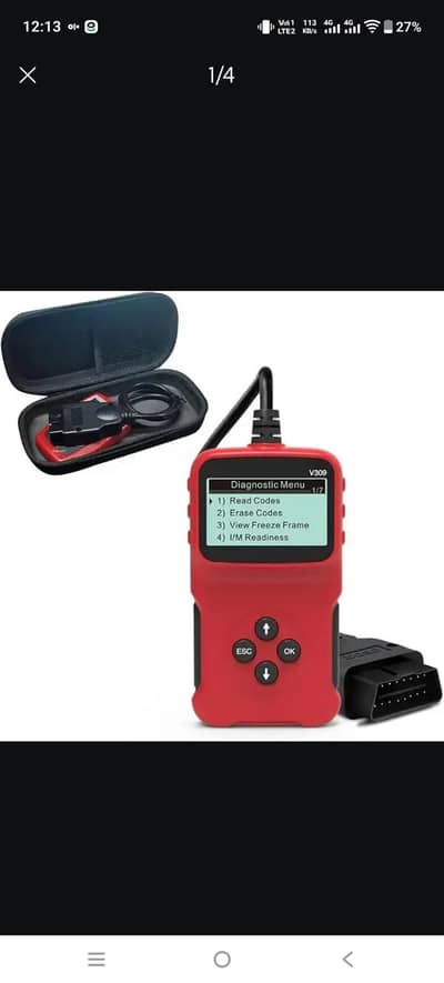 V309 OBD SCANNER CAR DIAGNOSTIC TOOL
