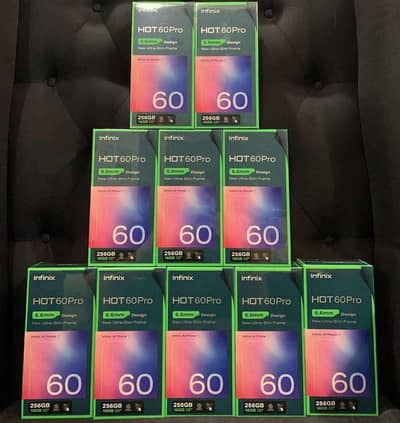 Infinix Hot 60i Box Pack/ Note 60 Pro/ Edge Hot 60 Plus+ Smart 20 10