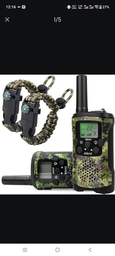 Aikmie Walkie Talkies for Kids 22