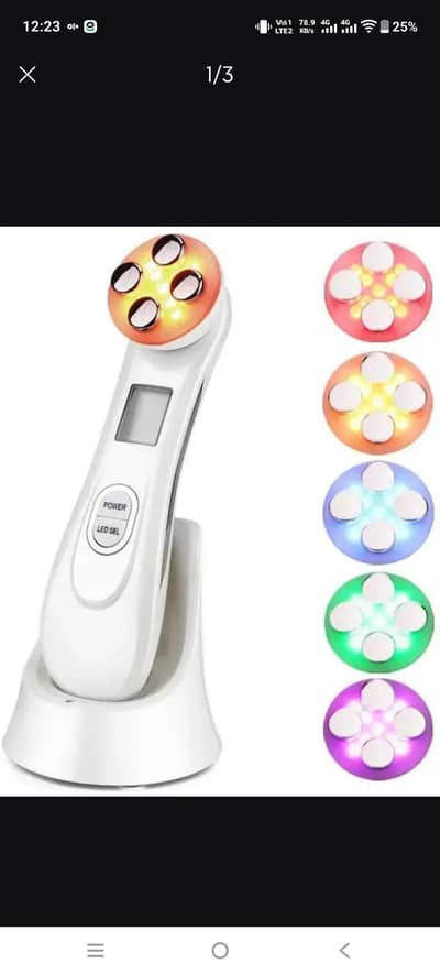 5 in 1 Face Lift Device Skin Tightening Machine for Wrinkle
