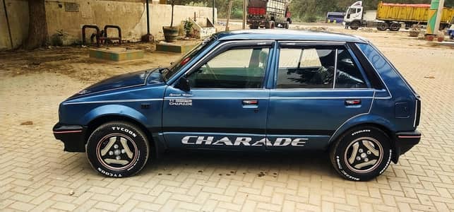 Daihatsu Charade 1984 With Allow Rims Sounds System New Color
