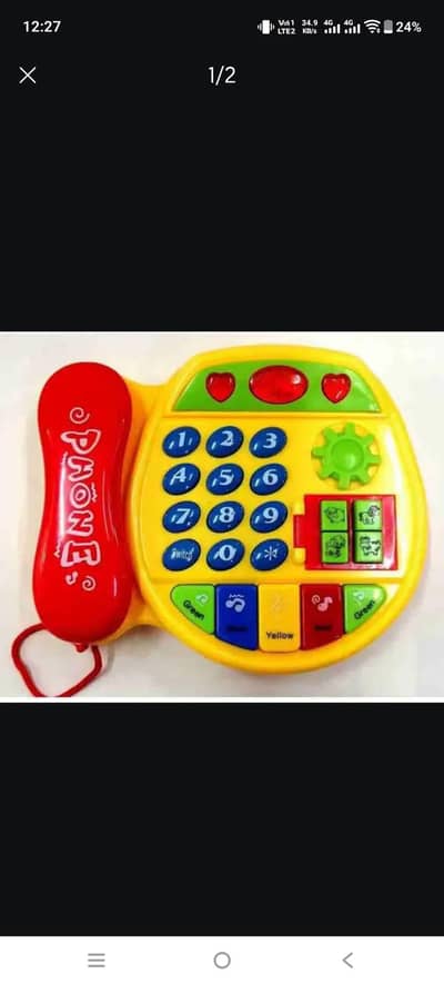 BEL KIDS CARTOON MUSIC PHONE