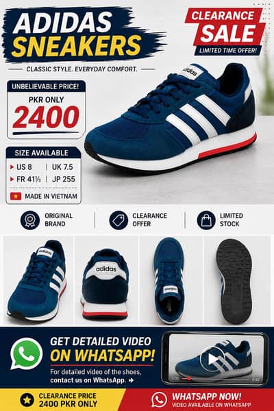 Adidas Sneakers – Clearance Sale