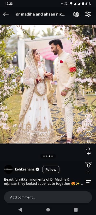 Bridal Nikha Lehnga