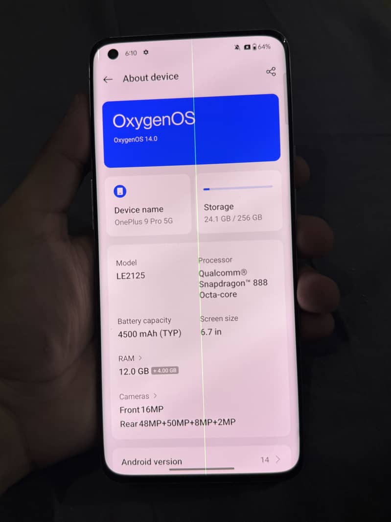 One Plus 9 Pro 8