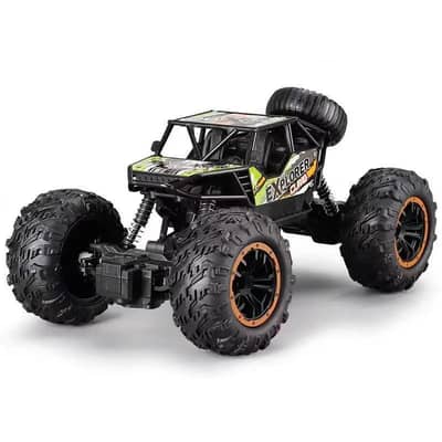  4WD RC Rock Crawler Monster Truck  | Off-Road Remote Control Car