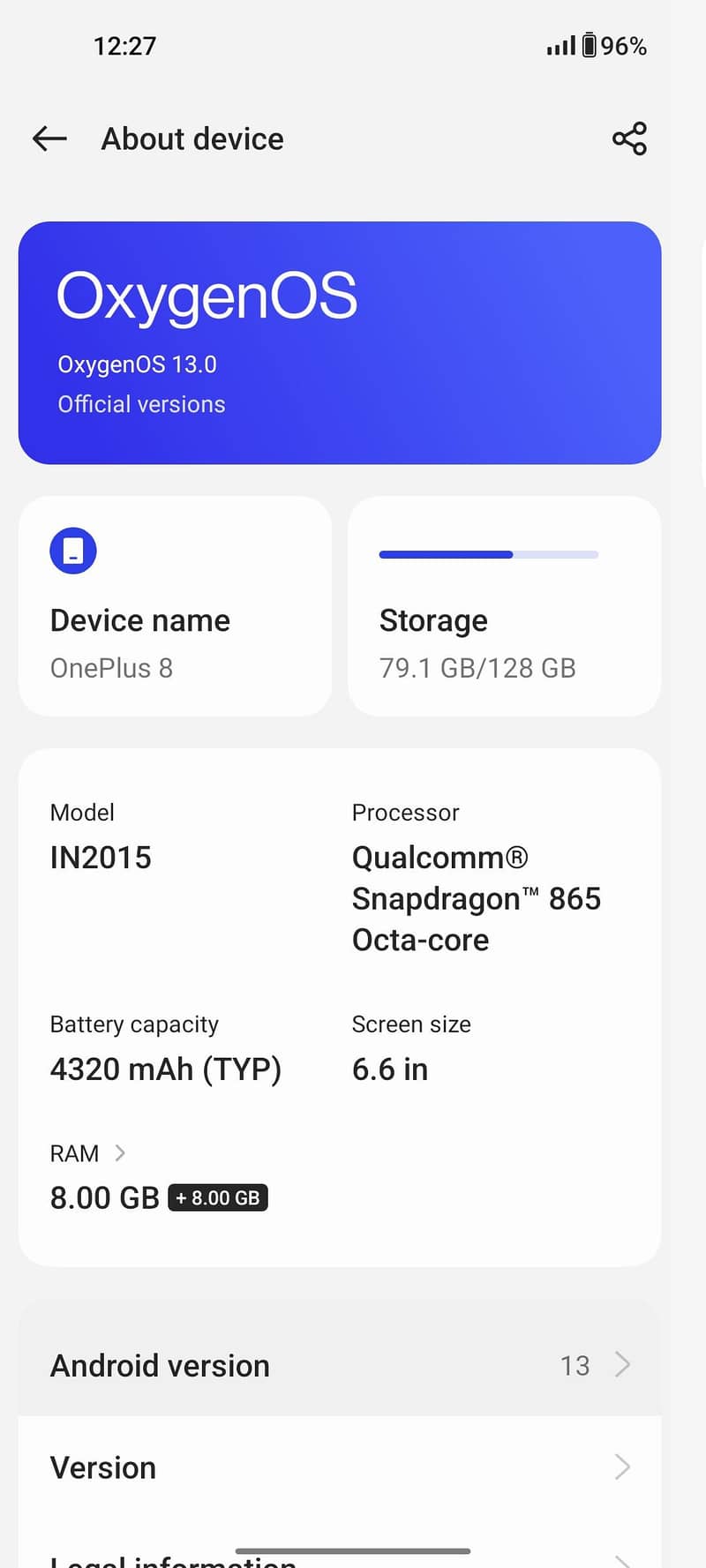 One Plus 8 3