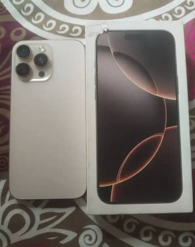 Iphone 16 pro max desert sim non active