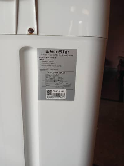ecostar washing machine