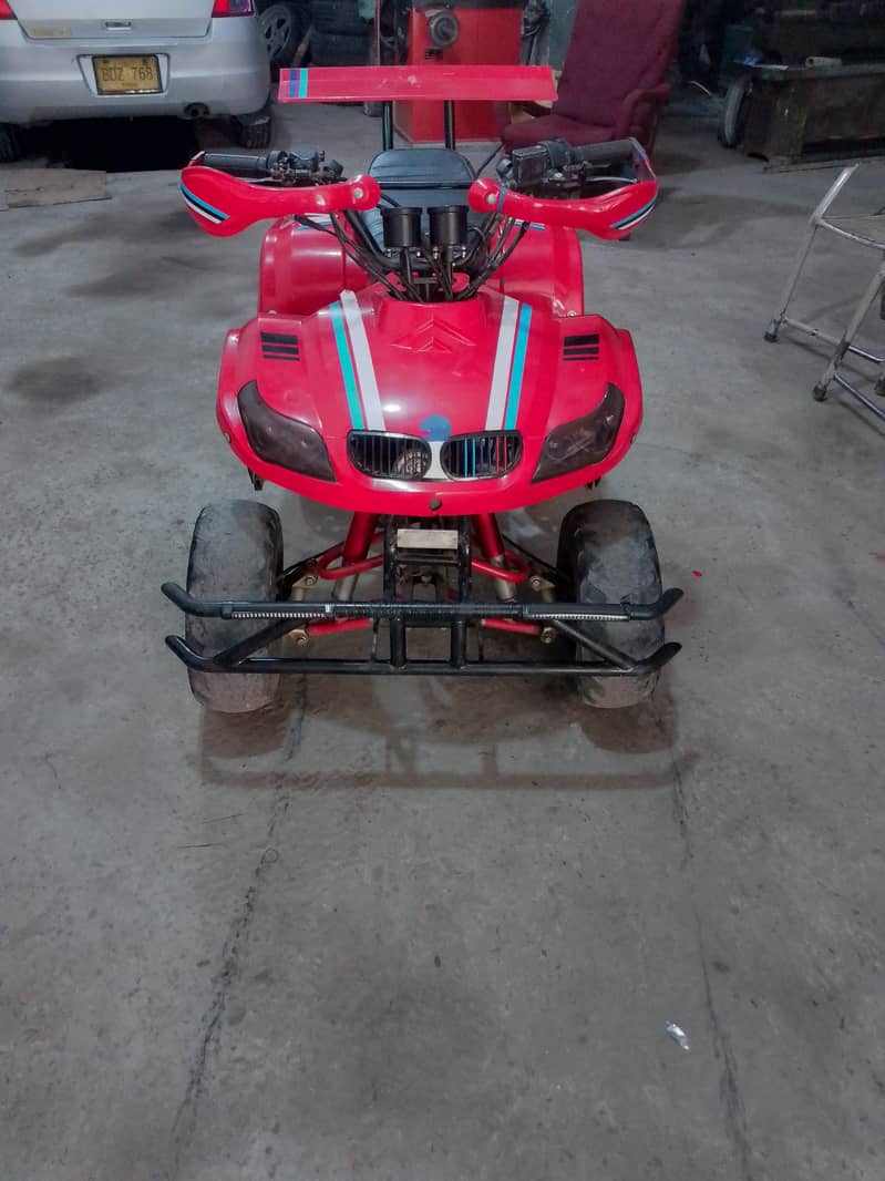 124 cc automatic ATV modified 0
