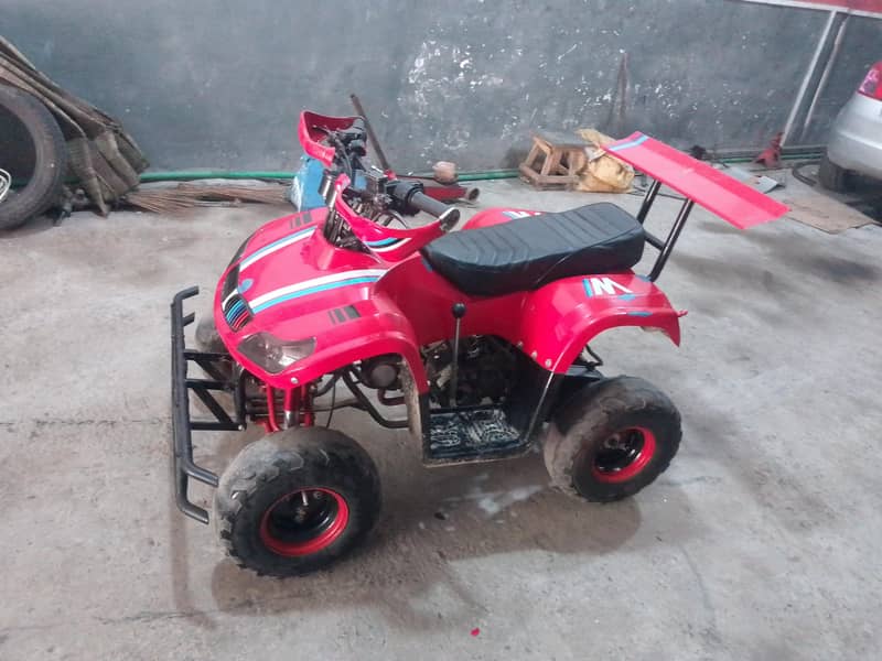 124 cc automatic ATV modified 1