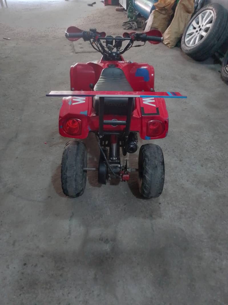 124 cc automatic ATV modified 3