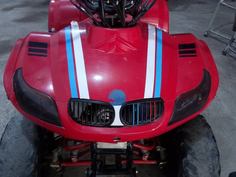124 cc automatic ATV modified 4