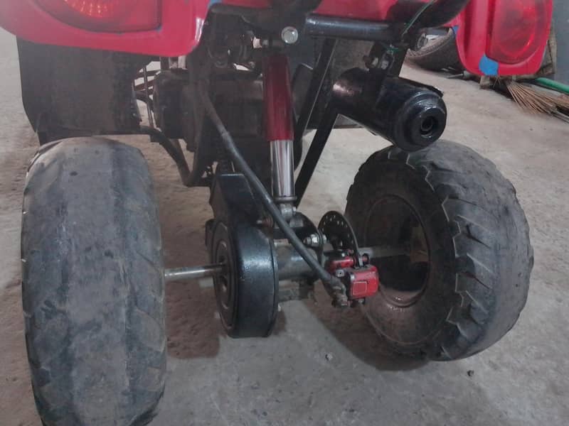 124 cc automatic ATV modified 5