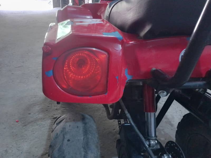 124 cc automatic ATV modified 6