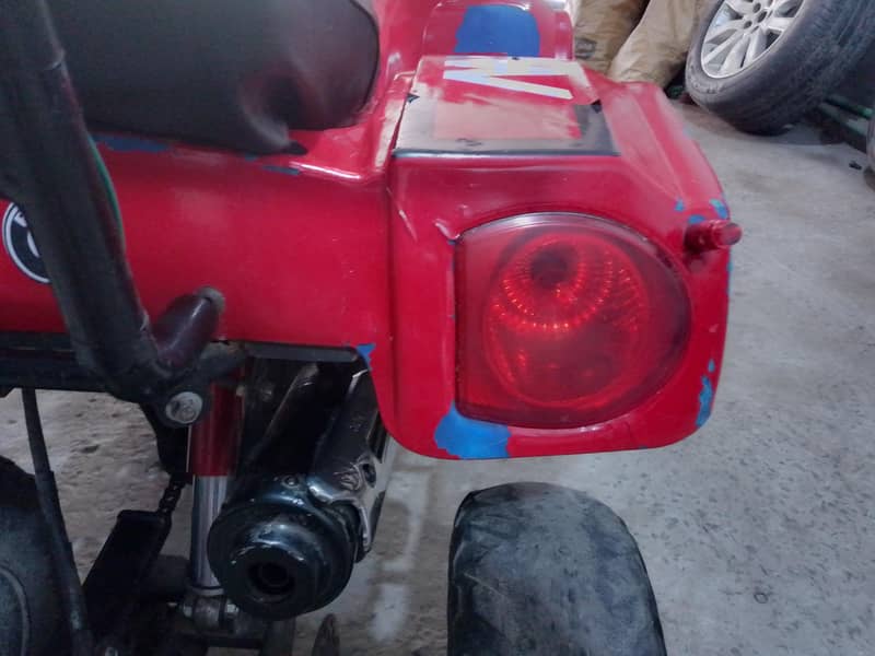124 cc automatic ATV modified 7