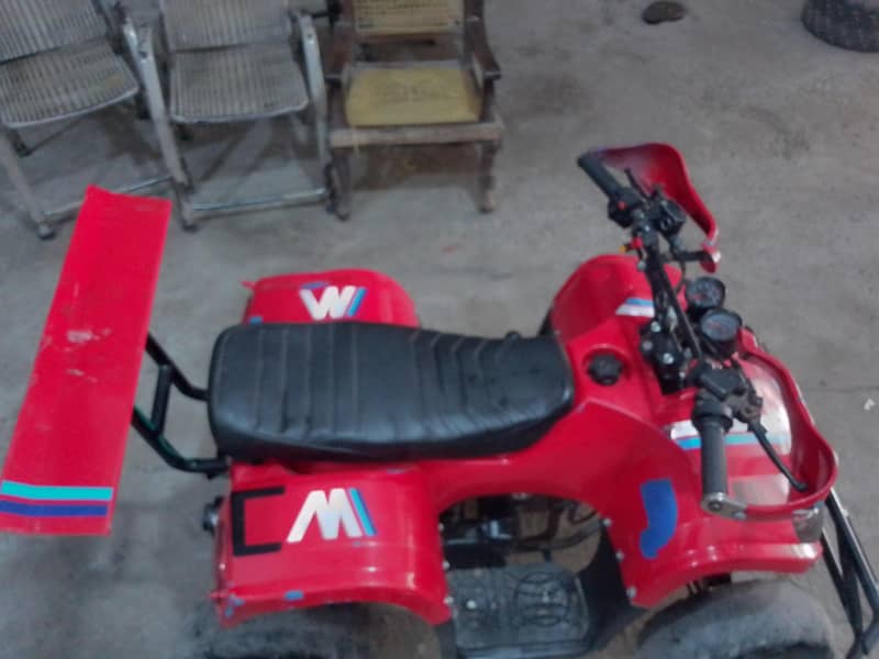 124 cc automatic ATV modified 10