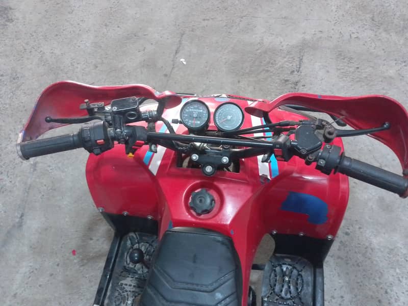 124 cc automatic ATV modified 12