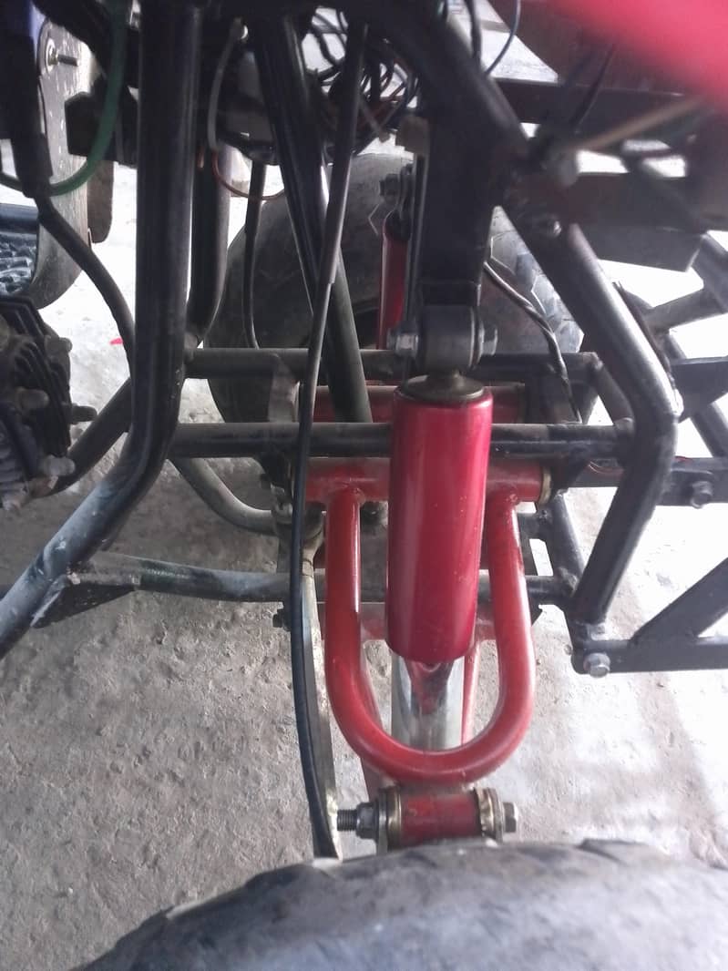 124 cc automatic ATV modified 14