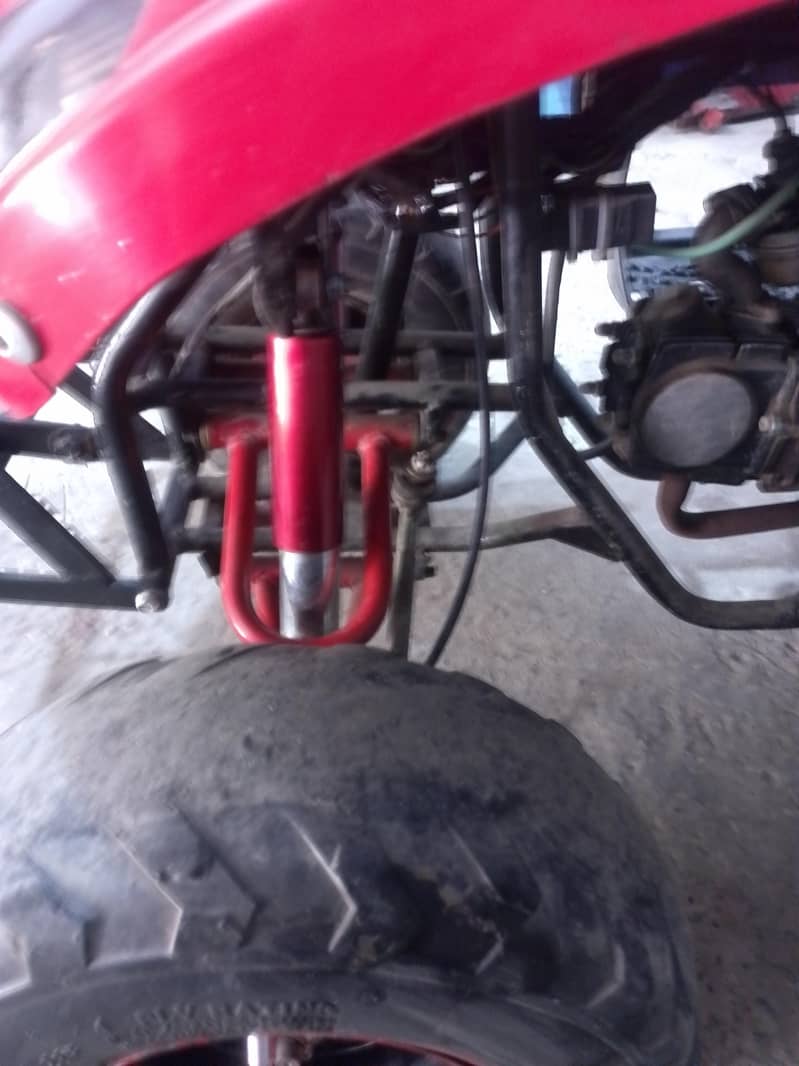 124 cc automatic ATV modified 15
