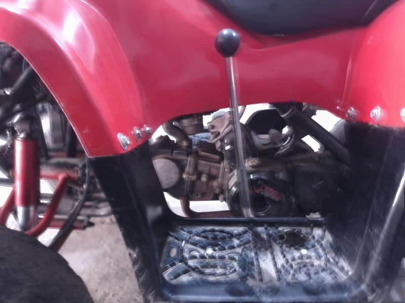 124 cc automatic ATV modified 16