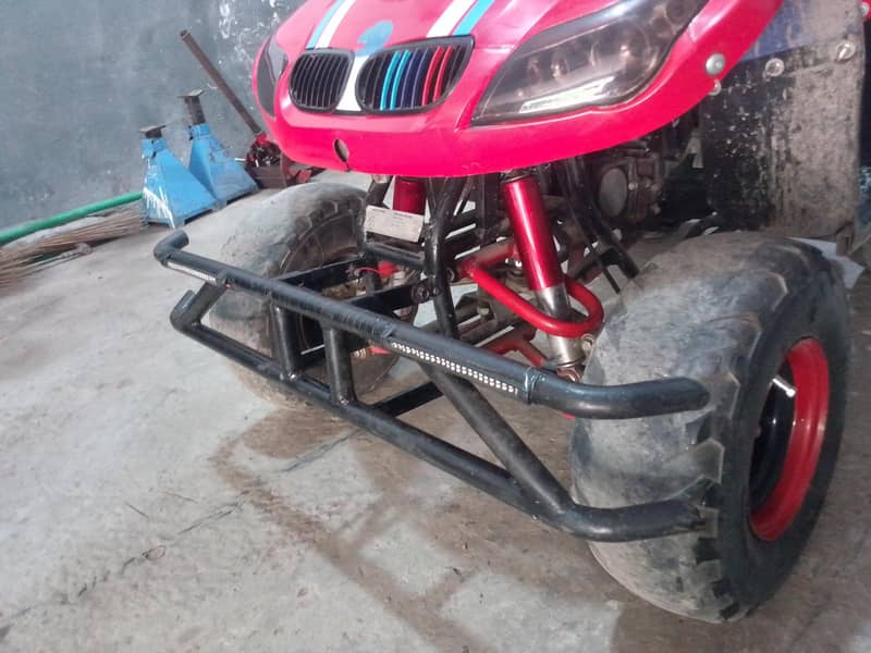 124 cc automatic ATV modified 17