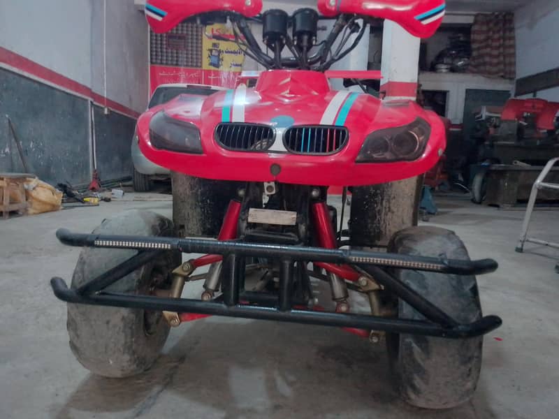124 cc automatic ATV modified 19