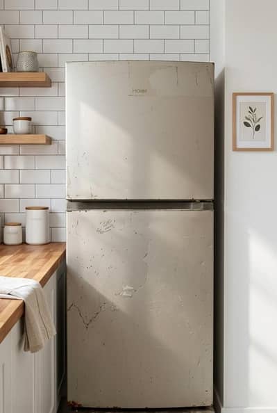 Haier big size 14 cubic feet refrigerator HRF 368 EBR