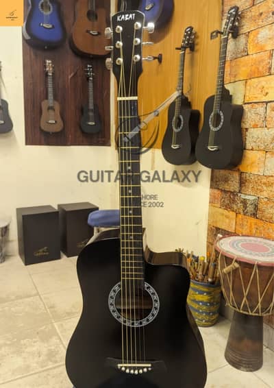 Guitars | mate black | acoustic guitar | professional | student
