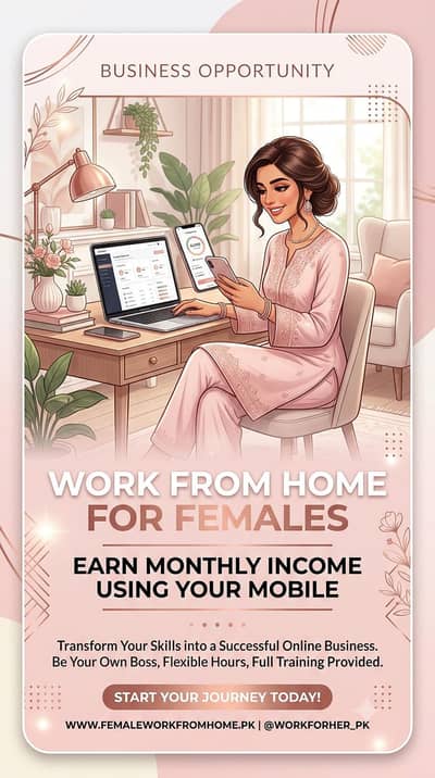 Online Business Opportunity for Females / Work from Home