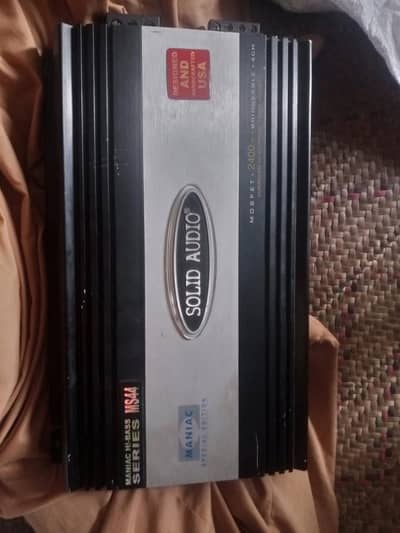 original 4 car amplifer made in korea