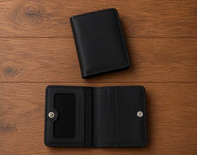 Signature Button Card Holder
