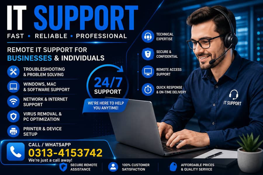 Remote IT Support 0