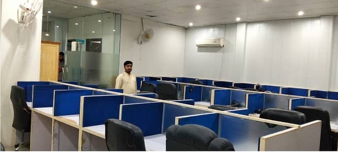 Fully Furnished Brand New Office Area 3000 Square Feet Available For Rent In Main Boulevard Road Gulberg 3 Lahore