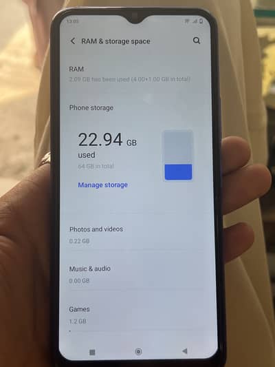 Vivo y21A 4/64