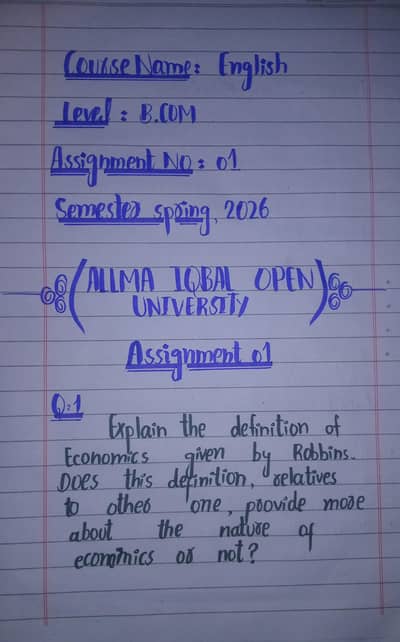 assignment writing