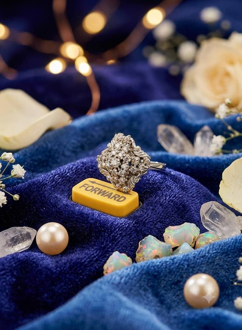 *Daimond Ring silver | Daimond Ring | Silver Ring* 3