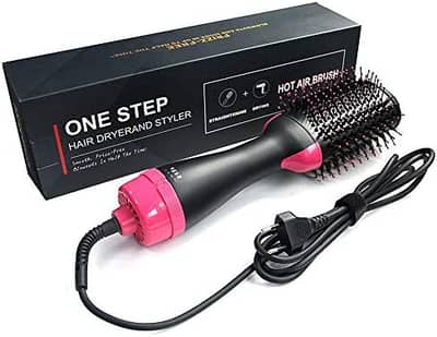 One Step 3-in-1 Hot Air Hair Dryer, Volumizer, Straightener