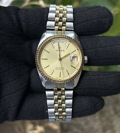 Olma President vintage Swiss automatic watch
