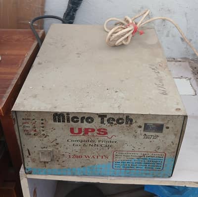 Heavy-Duty Micro Tech 1200W UPS / Inverter for Sale
